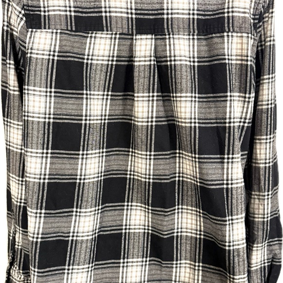 SO Black and White Plaid Shirt - Picture 3 of 5